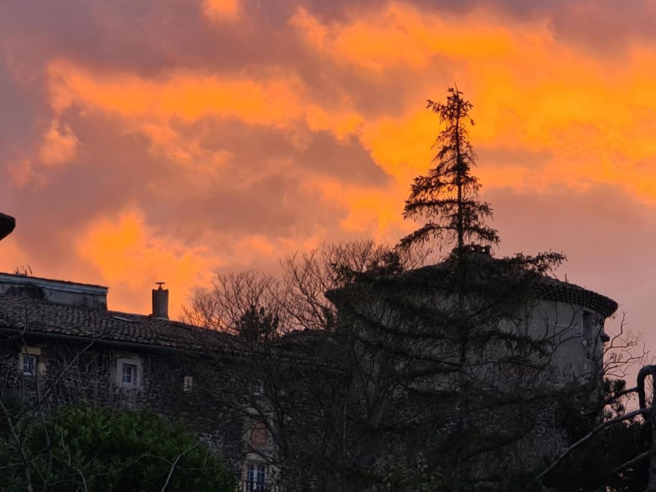 Chateau De Mauras Chomérac Εξωτερικό φωτογραφία