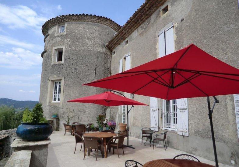 Chateau De Mauras Chomérac Εξωτερικό φωτογραφία